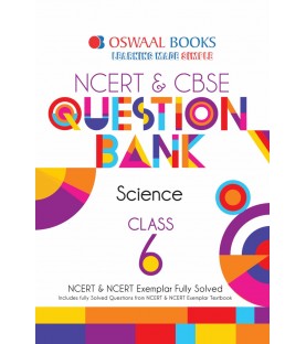 Oswaal NCERT and CBSE Question Banks Class 6 Science | Latest Edition